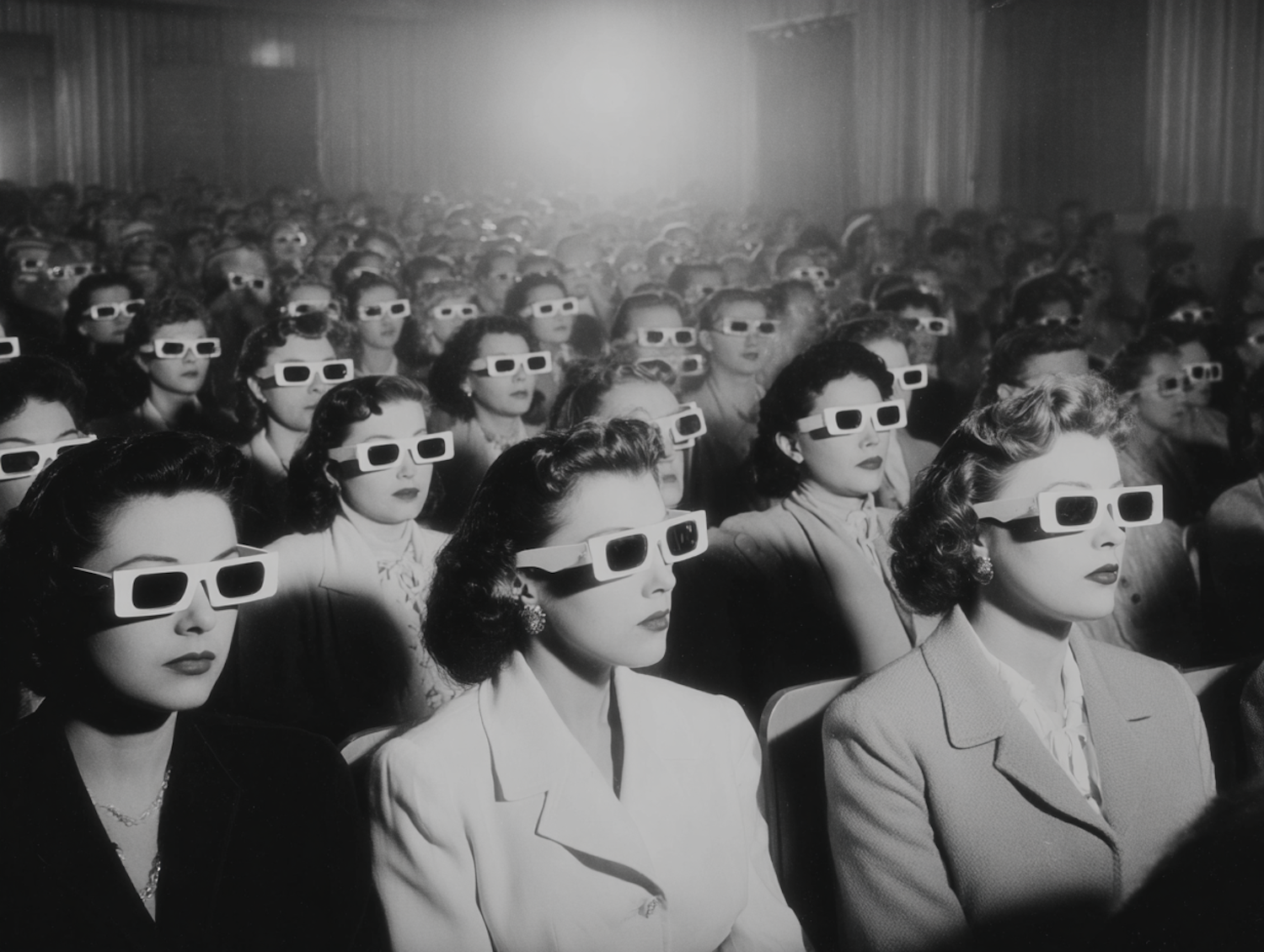 A person watching a film that seamlessly blends multiple genres, reflecting the appeal of diverse storytelling.
