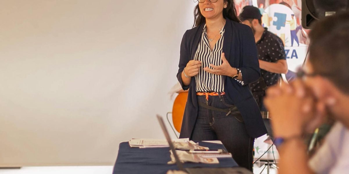 A creative director leads a team, inspiring them with a clear vision.